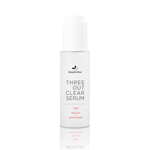 Serum dưỡng trắng sáng mờ thâm GoodnDoc Three Out Clear Serum